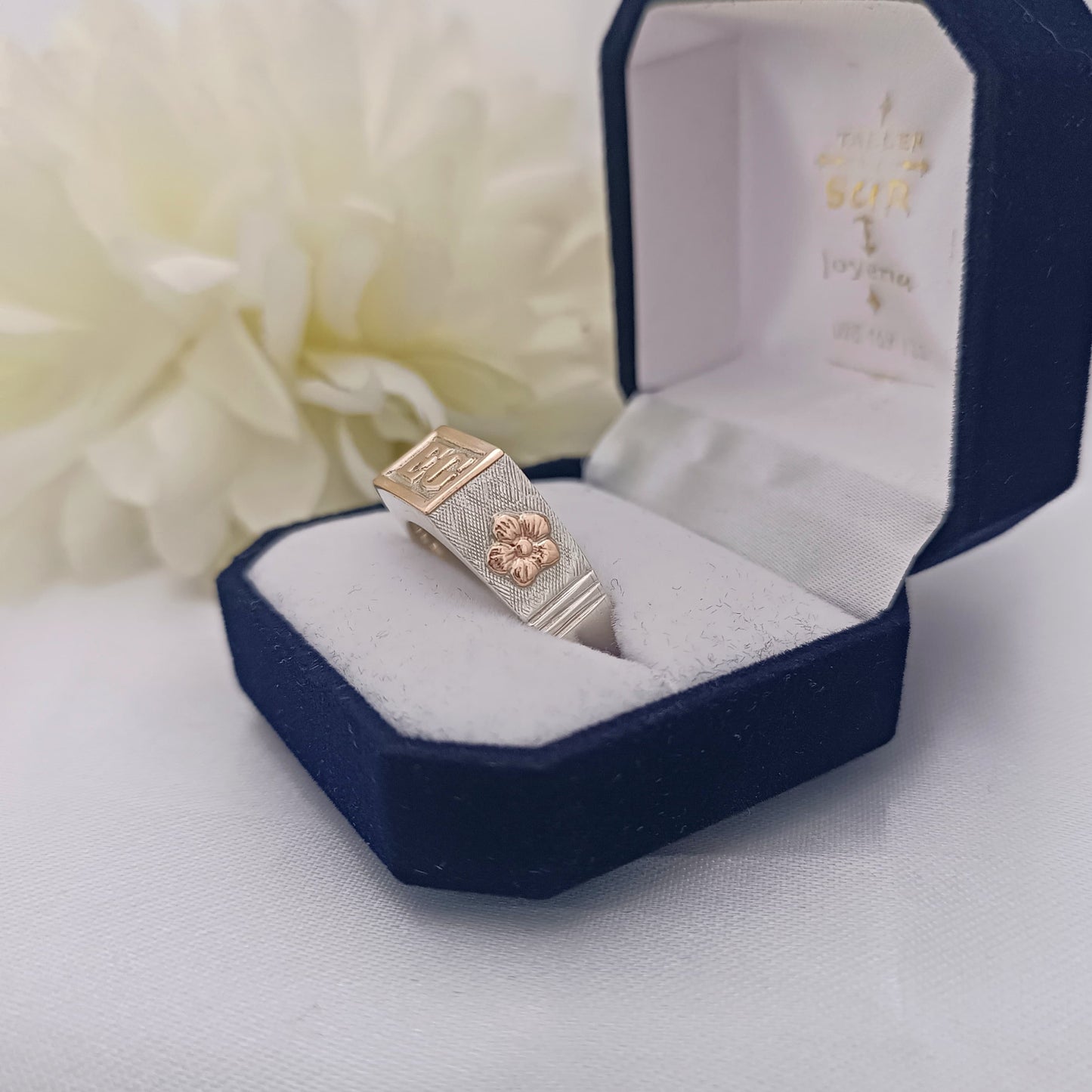 Anillo Iniciales Dama
