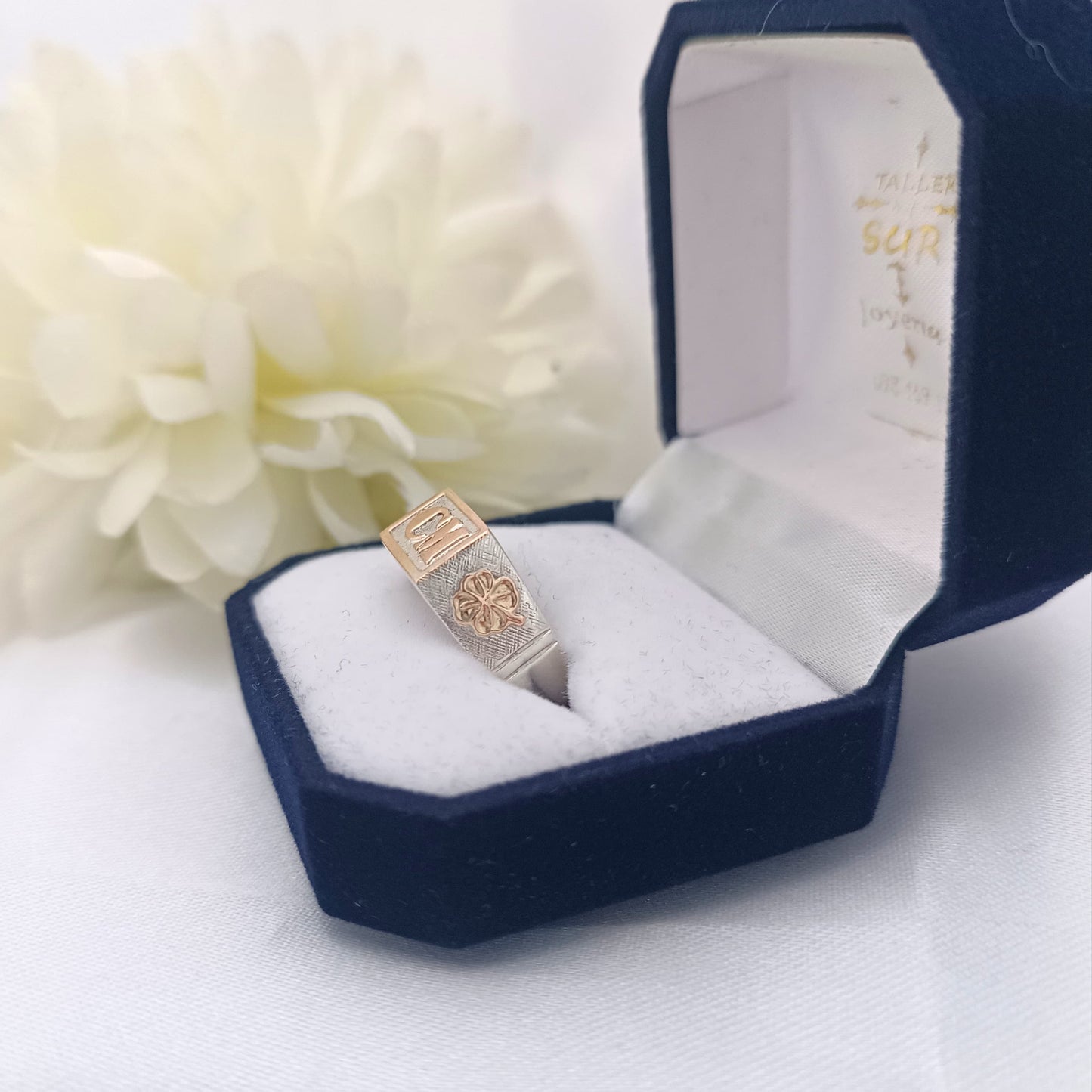 Anillo Iniciales Dama