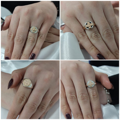 Anillos Profesión Auxiliar de Servicio