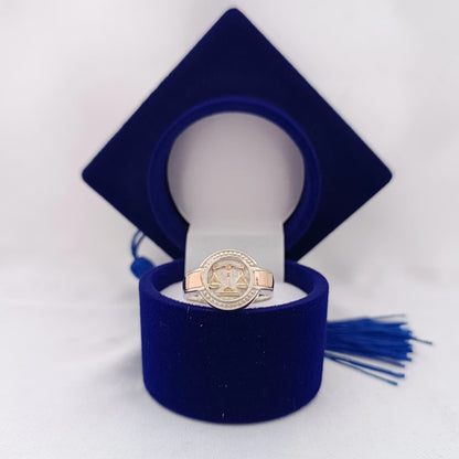 Anillos Profesión Abogacía Logo Moderno