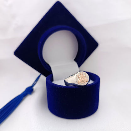 Anillos Profesión Maestra Logo Clásico