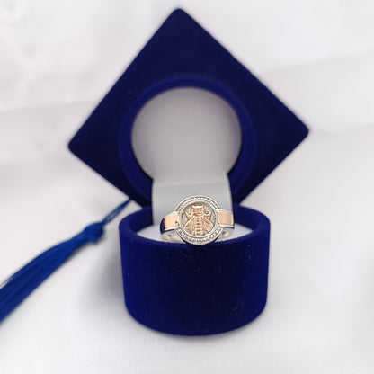 Anillos Profesión Maestra Logo Clásico
