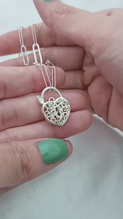 Conjunto Candado Corazón